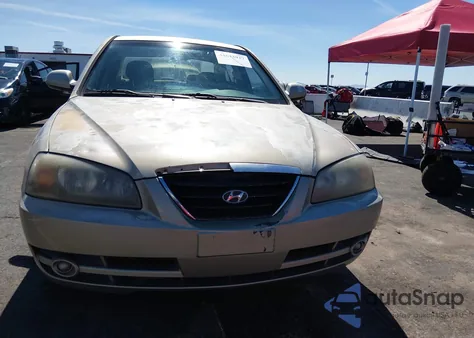 2005 Hyundai Elantra Gls/Gt из США, поврежденный, VIN KMHDN46D55U109781